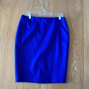 Ellie Tahari size 12 blue skirt. Wool